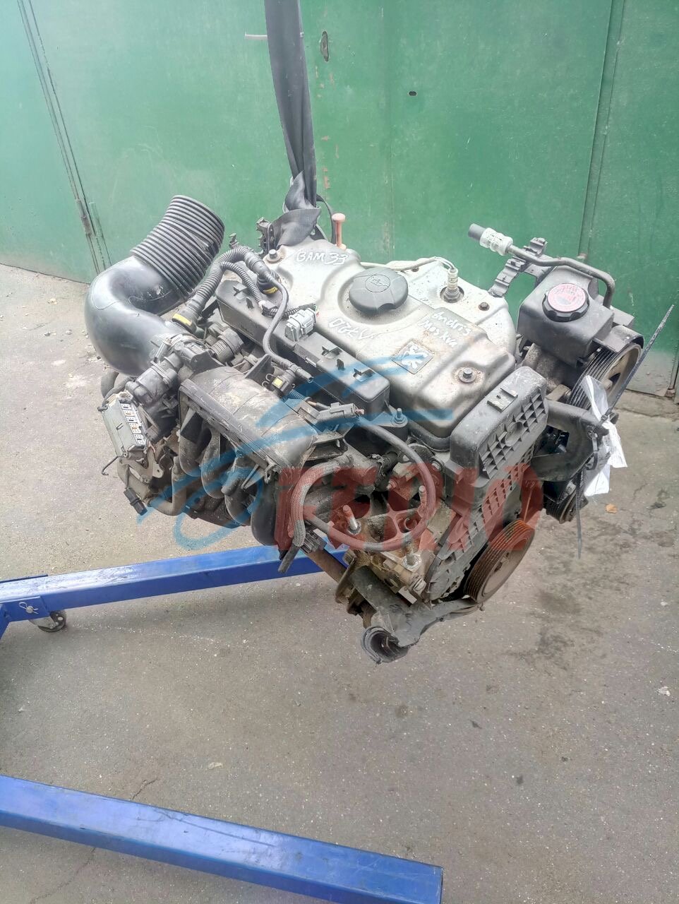 Двигатель (с навесным) для Peugeot 206 (2B) 1.4 (ET3J4 88hp) FWD MT