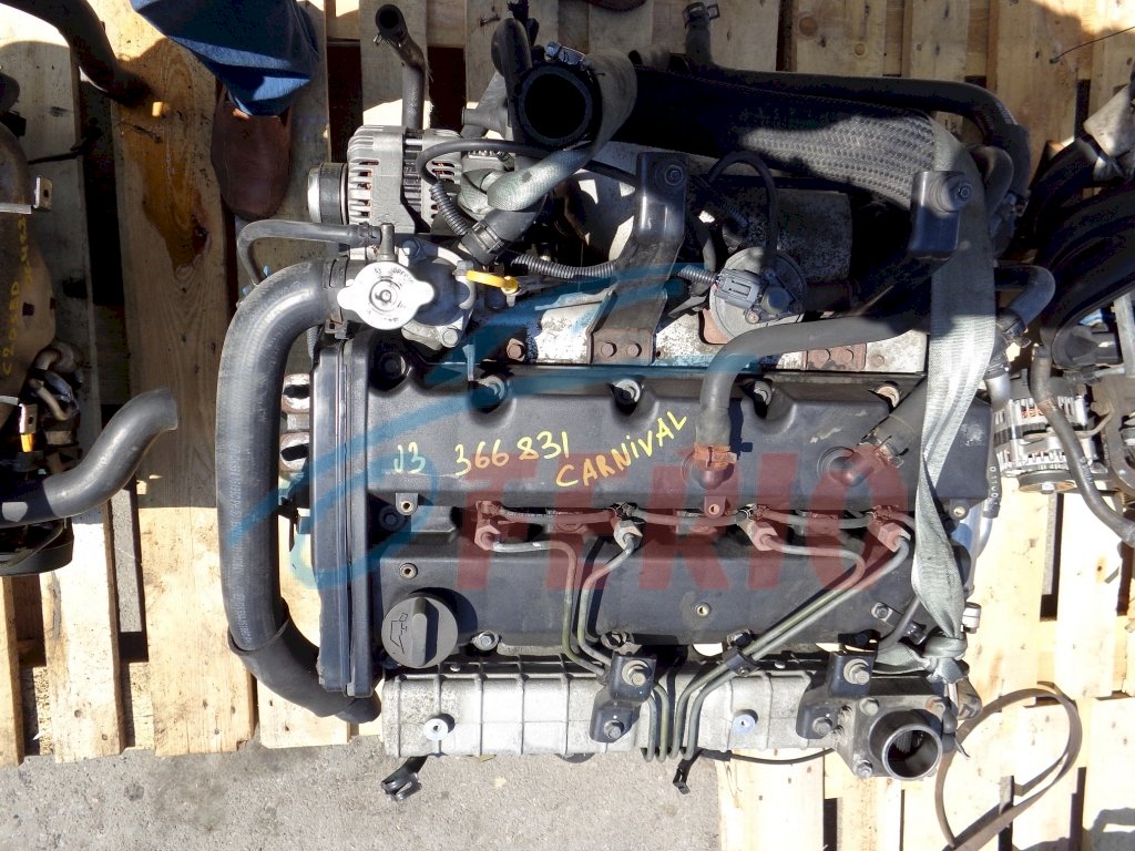 Двигатель (с навесным) для Kia Bongo (PU) 2.9d (J3 123hp) RWD MT