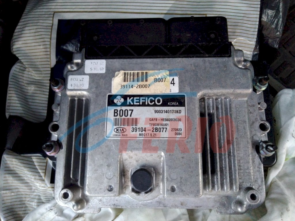 Блок управления двигателем для Kia Rio (QB) 2014 1.6 (G4FC 123hp) FWD AT