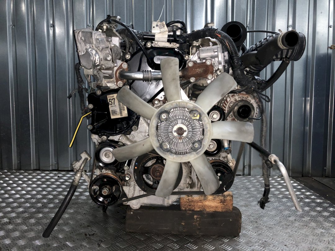 Двигатель (с навесным) для Nissan Navara (D40) 2.5d (YD25DDTI 190hp) 4WD AT