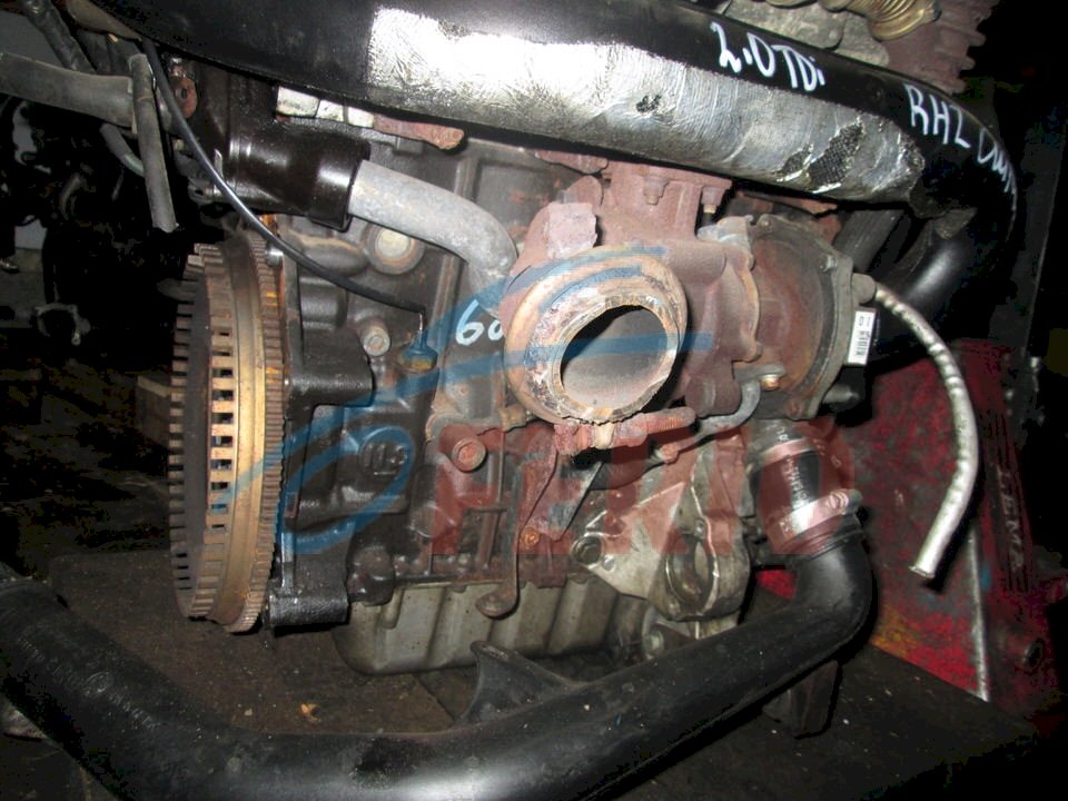 Двигатель (с навесным) для Peugeot Expert 2014 2.0d (DW10 128hp) FWD MT