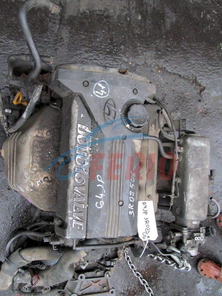 Двигатель (с навесным) для Hyundai Trajet (FO) 2005 2.0 (G4JP 136hp) FWD AT