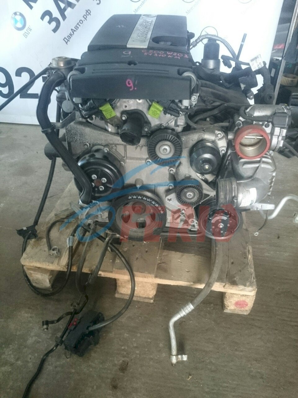Двигатель для Mercedes-Benz C class (W203) 1.8 (271.948 192hp) RWD AT