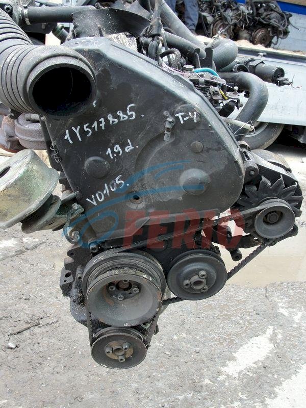 Двигатель (с навесным) для Volkswagen Passat (B3) 1.9d (1Y 68hp) FWD MT