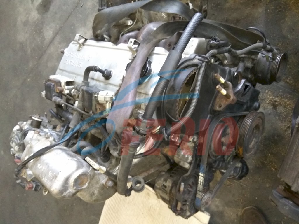 Двигатель (с навесным) для Mitsubishi Galant (E33A) 1991 2.0 (4G63 109hp) FWD MT