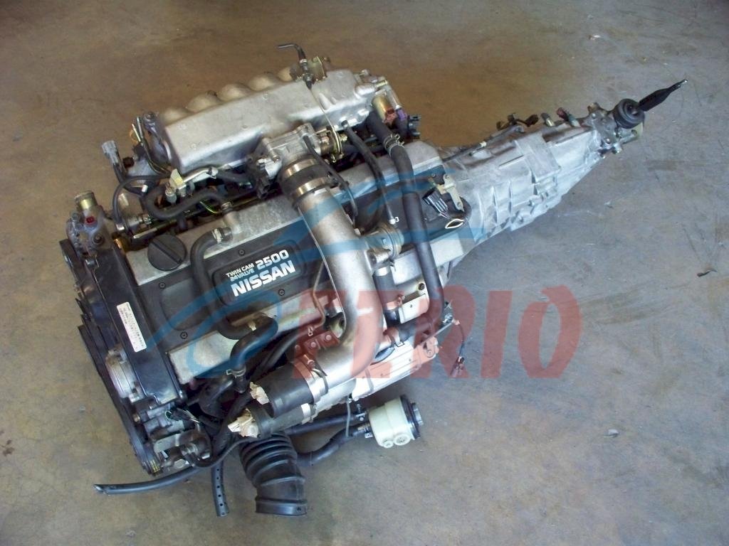 Двигатель (с навесным) для Nissan Avenir (GF-PNW11) 1998 2.0 (SR20DET 230hp) 4WD AT
