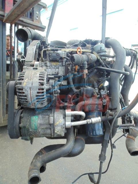 Двигатель (с навесным) для Audi A4 (8D2, B5) 2000 1.9d (AVG 110hp) FWD AT
