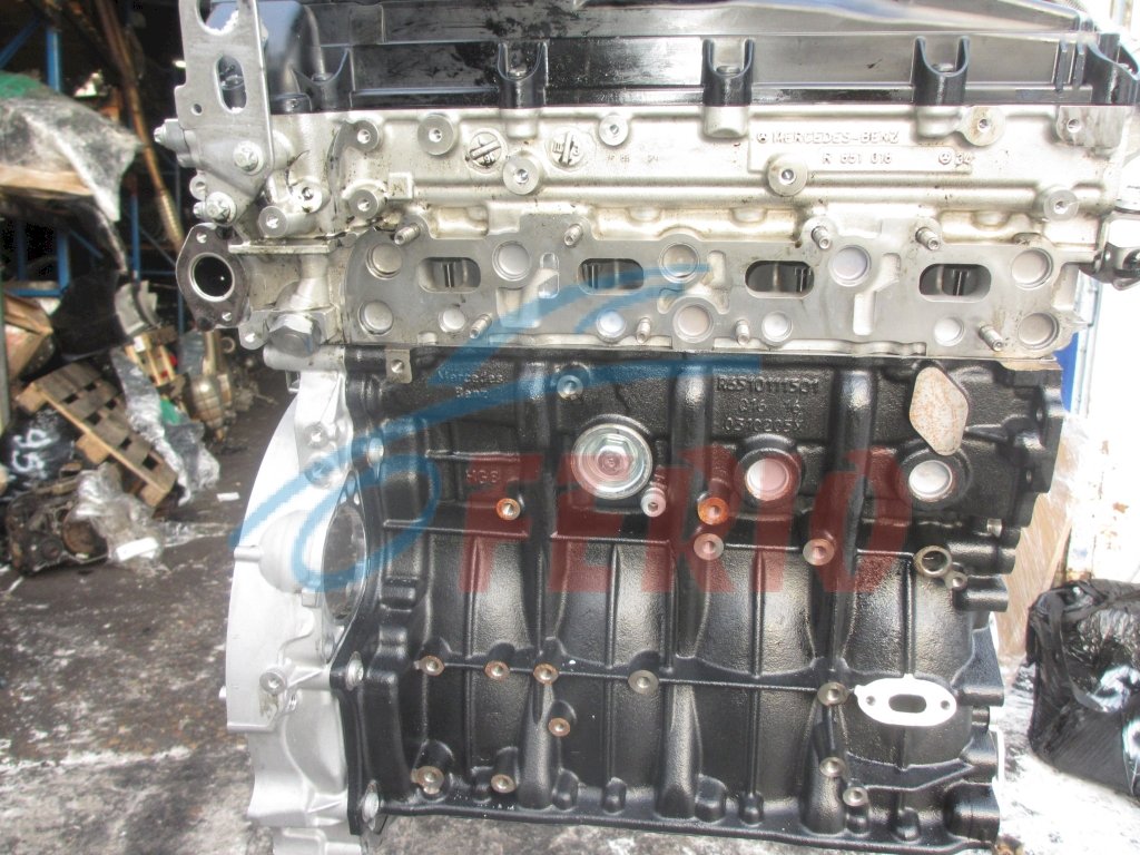 Двигатель для Mercedes-Benz CLA class (C117) 2015 2.1d (651.930 170hp) FWD BOT