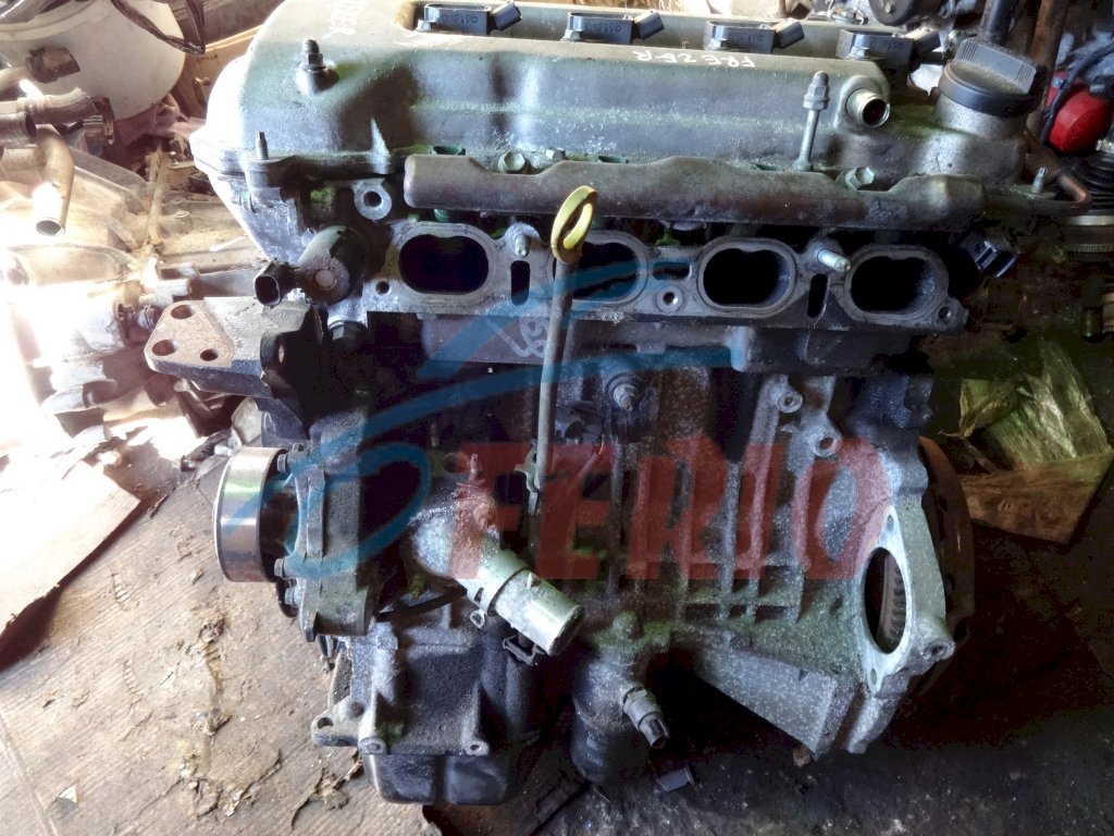 Двигатель (с навесным) для Toyota Avensis (ZZT251L) 2006 1.8 (1ZZ-FE 129hp) FWD MT
