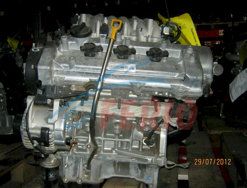 Двигатель (с навесным) для Hyundai Santa Fe (CM) 2006 2.7 (G6EA 189hp) FWD MT