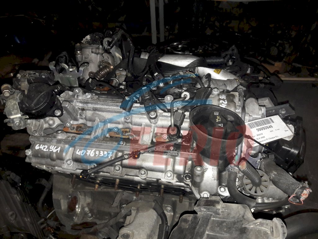 Двигатель (с навесным) для Mercedes-Benz Sprinter (W906) 3.0d (642.896 184hp) RWD MT