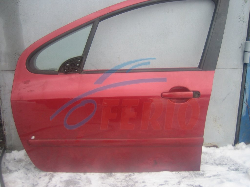 Дверь передняя левая для Peugeot 307 (3A/C) 1.6 (TU5 109hp) FWD AT