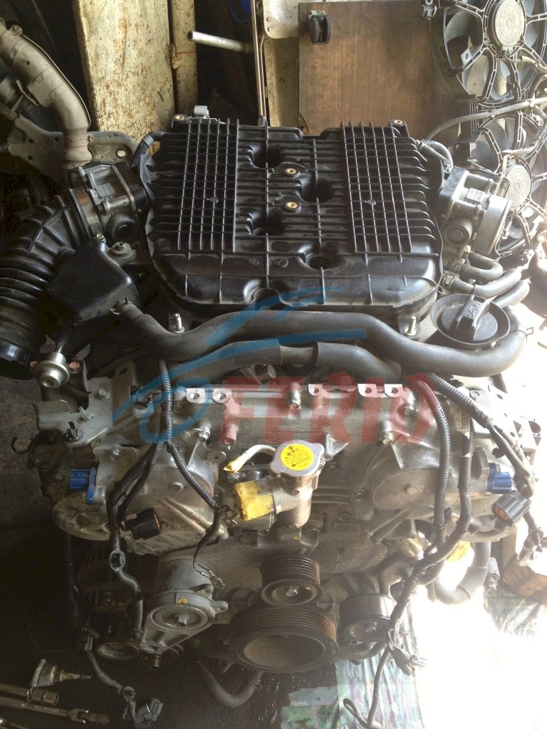Двигатель (с навесным) для Infiniti EX (J50) 2009 3.5 (VQ35HR 302hp) 4WD AT