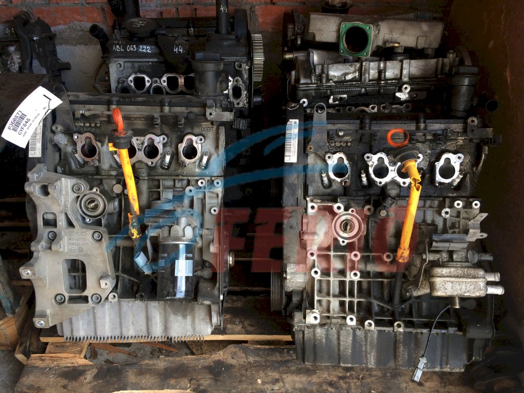 Двигатель (с навесным) для Skoda Octavia (1Z3) 2008 1.6 (BGU 102hp) FWD AT