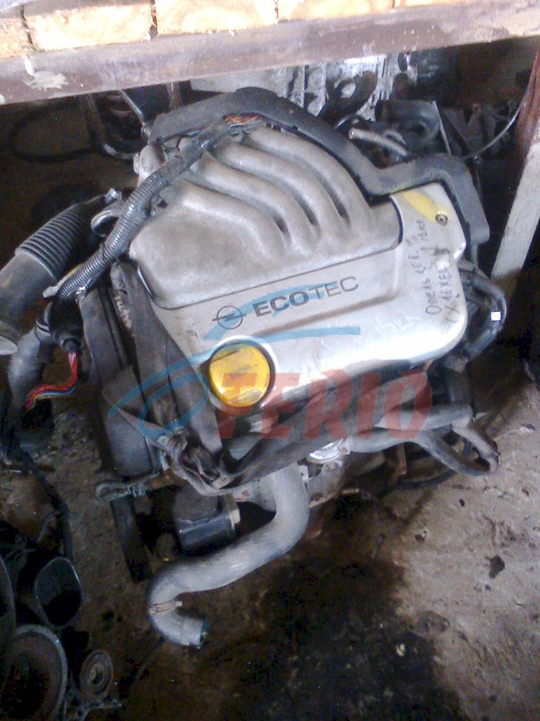 Двигатель (с навесным) для Opel Astra (51, 52) 1.6 (X16XEL 100hp) FWD AT