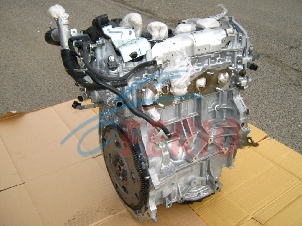 Двигатель (с навесным) для Nissan Juke (CBA-NF15) 2014 1.6 (MR16DDT 190hp) 4WD CVT