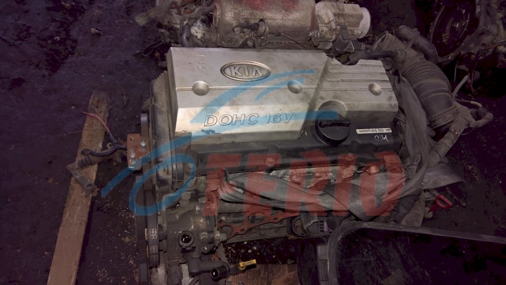 Двигатель (с навесным) для Kia Rio (JB) 1.4 (G4EE 95hp) FWD AT