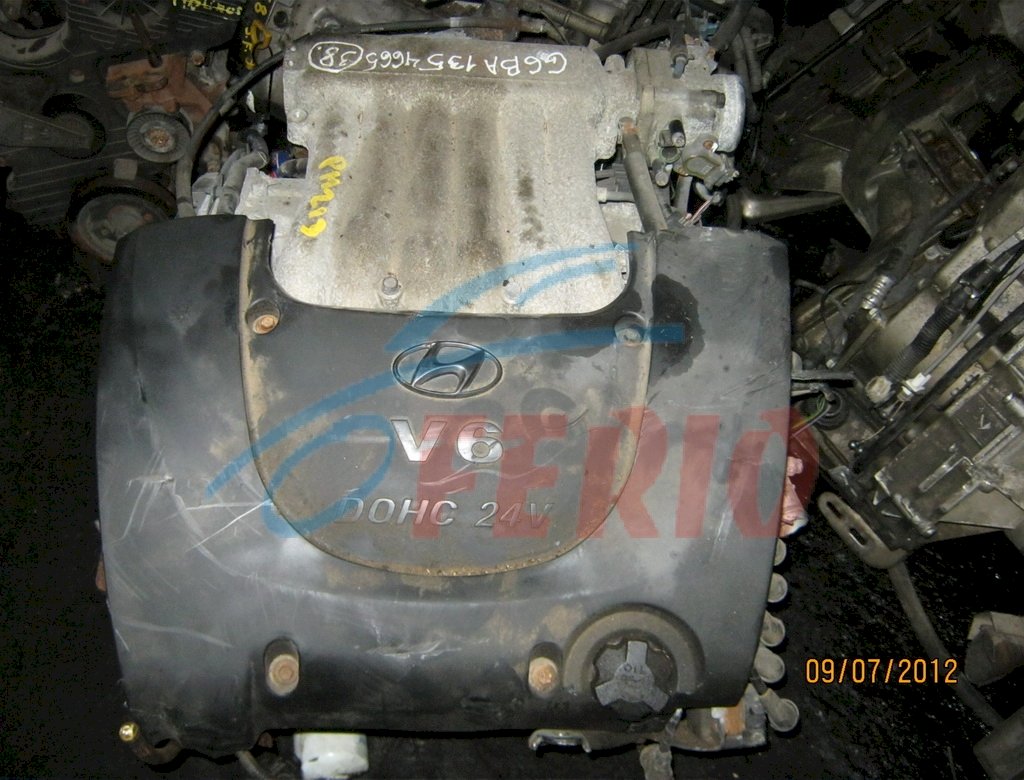 Двигатель (с навесным) для Hyundai Tucson (JM) 2004 2.7 (G6BA 175hp) 4WD MT