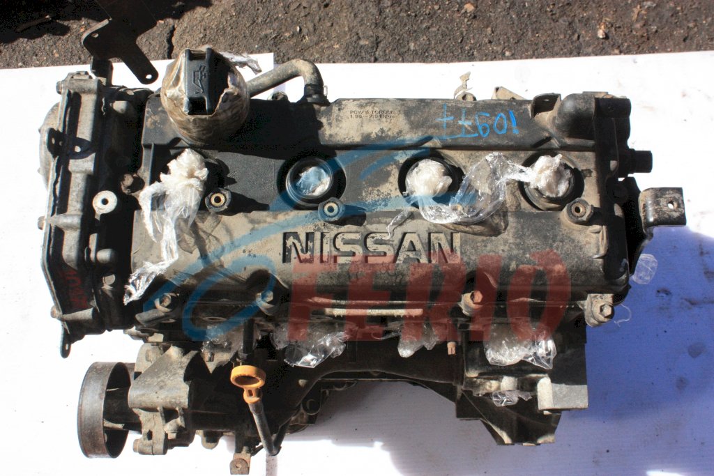 Двигатель (с навесным) для Nissan Primera (UA-TP12) 2.0 (QR20DE 150hp) FWD CVT
