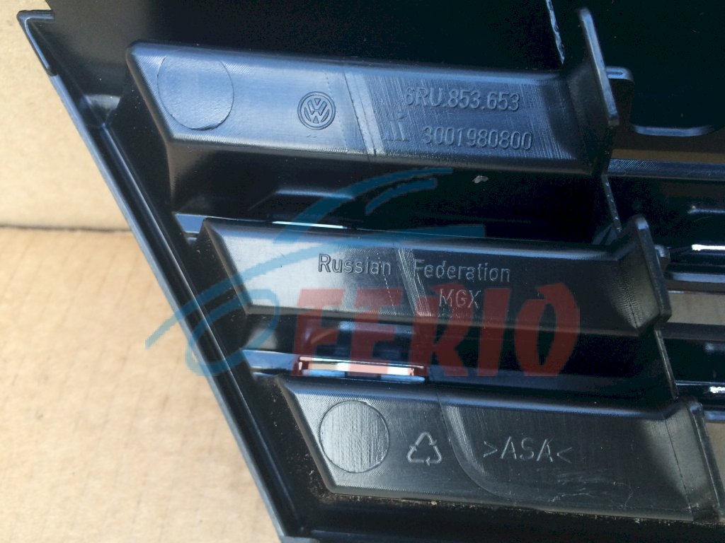 Решетка радиатора для Volkswagen Polo (6R_) 2014 1.6 (CLSA,CFNA 105hp) FWD MT