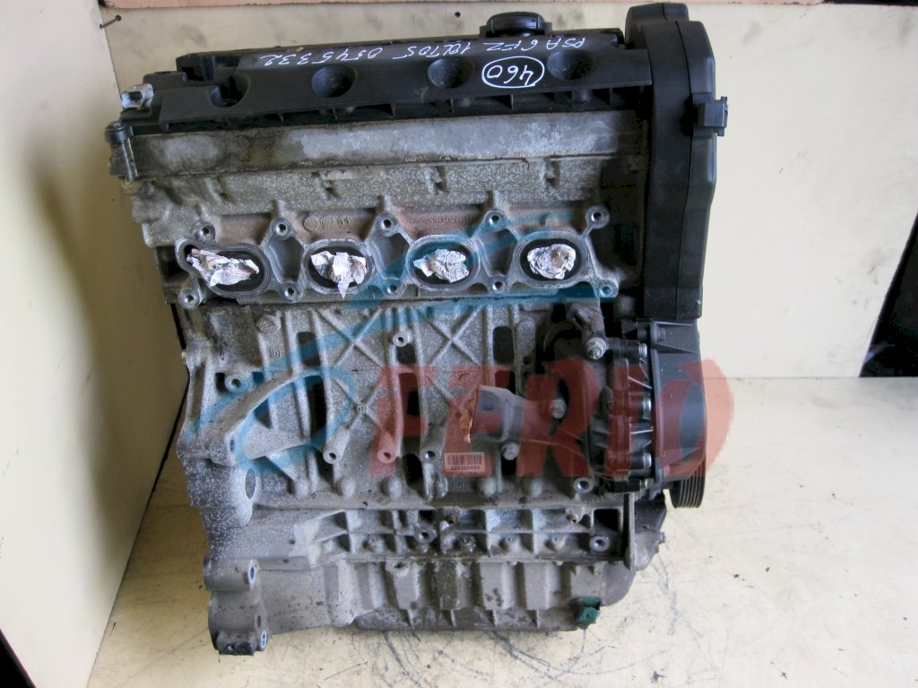 Двигатель (с навесным) для Peugeot 406 (8B) 1999 1.8 (XU7JB 90hp) FWD MT