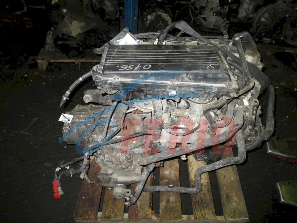 Двигатель (с навесным) для Nissan Sunny (E-EB14) 1.6 (GA16DE 120hp) FWD MT