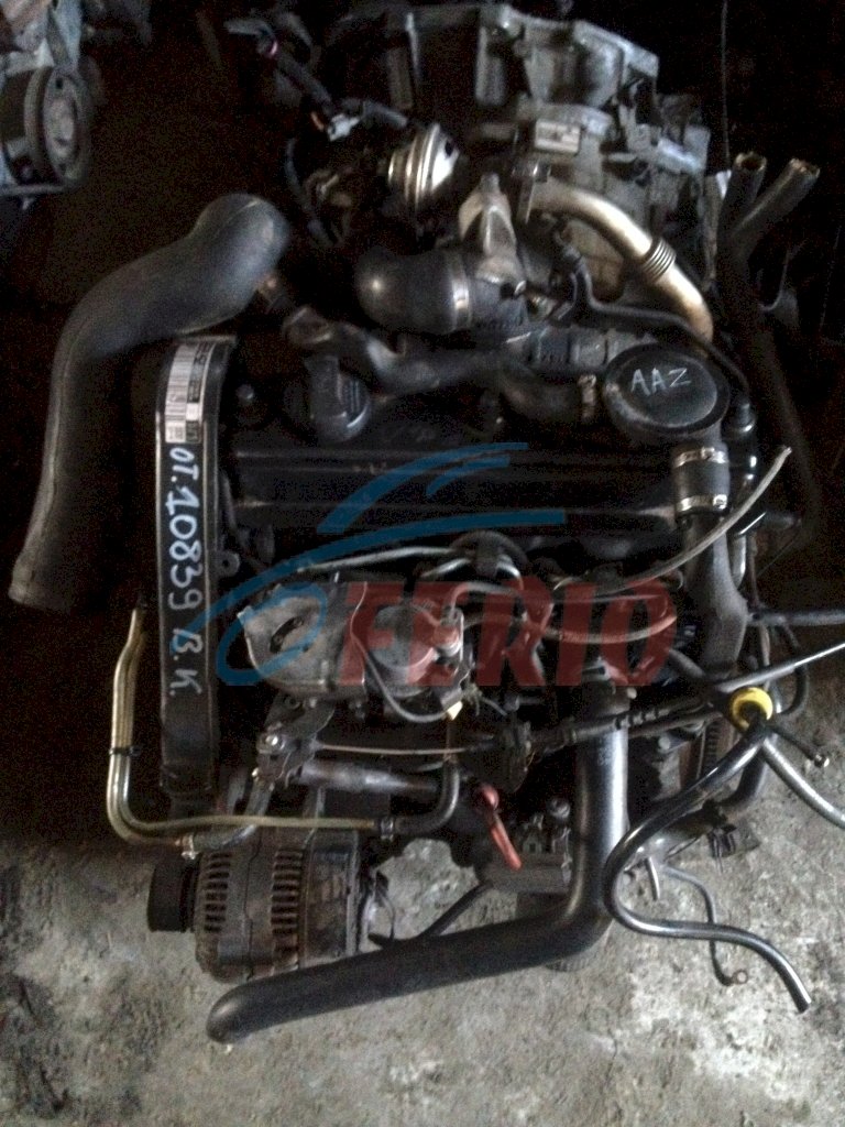 Двигатель (с навесным) для Volkswagen Golf (1H1) 1991 1.9d (AAZ 75hp) FWD MT