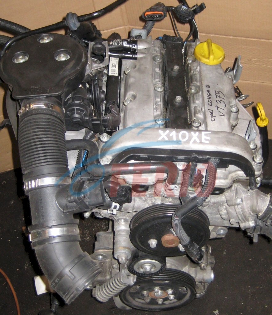 Двигатель (с навесным) для Opel Corsa (F03) 1.0 (X10XE 54hp) FWD MT