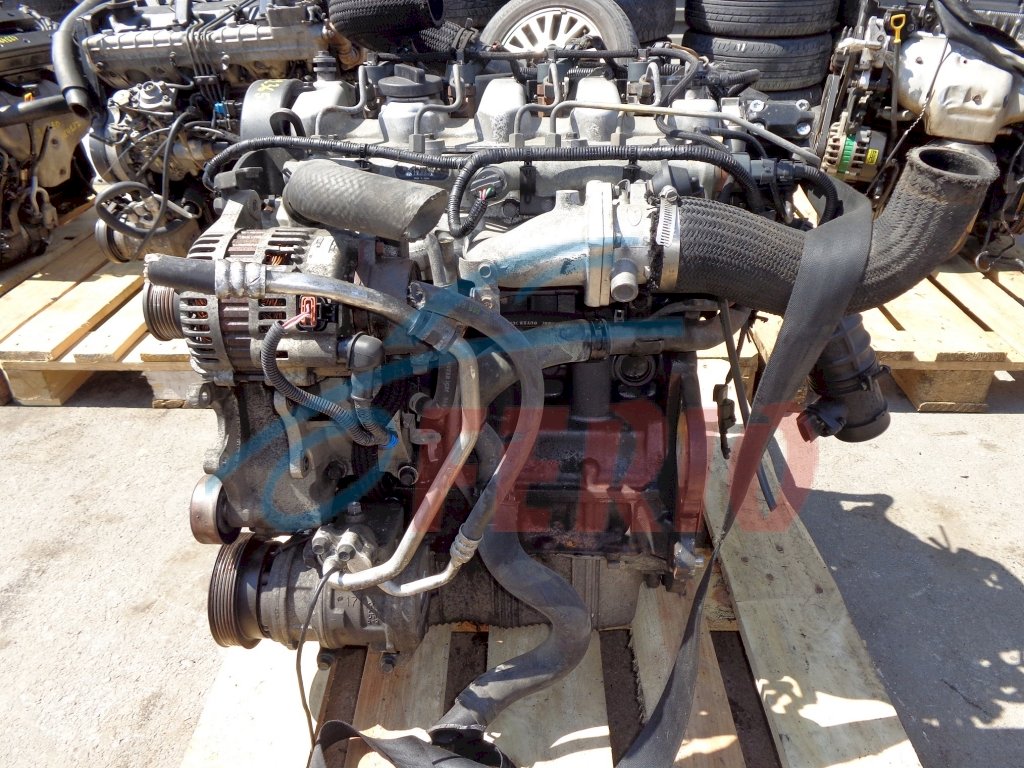 Двигатель для Hyundai Santa Fe (SM) 2.0d (D4EA 112hp) FWD MT