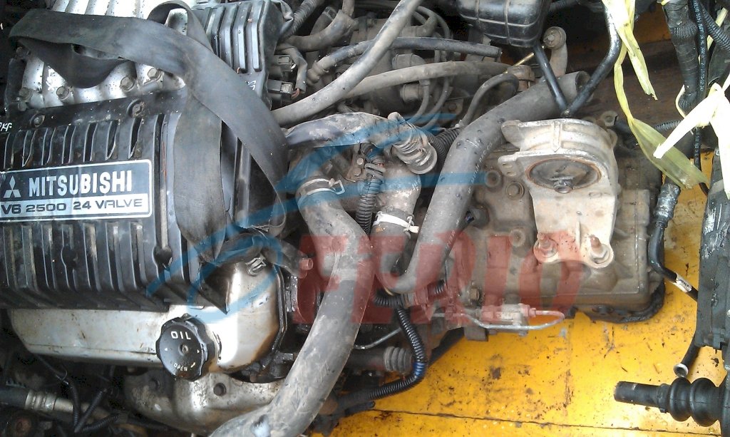Двигатель для Mitsubishi Galant (EA5A) 2.5 (6A13 160hp) FWD MT
