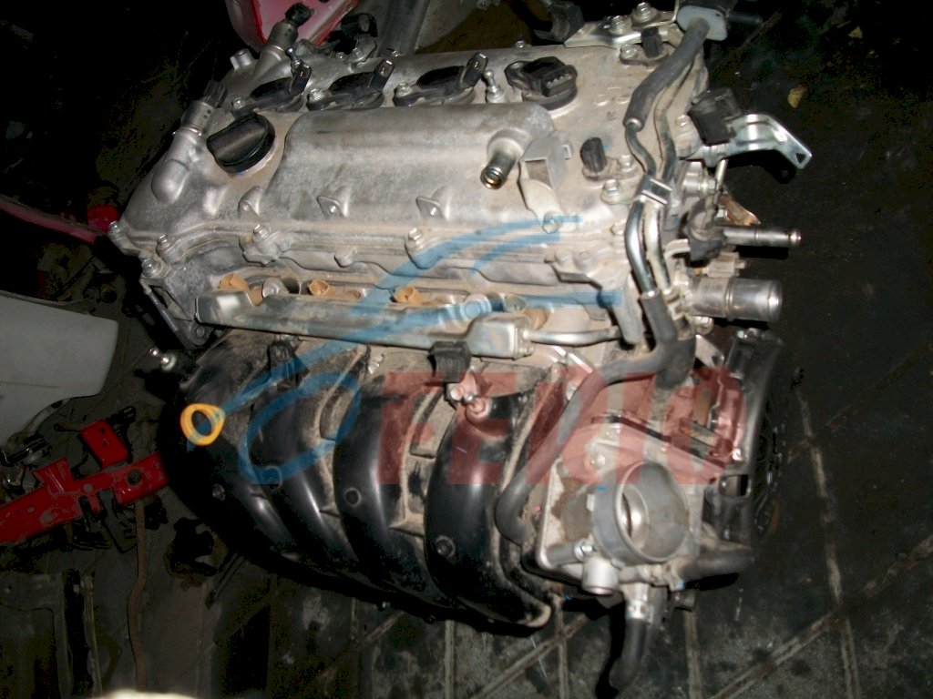 Двигатель (с навесным) для Toyota Corolla (E151) 2007 1.6 (1ZR-FE 124hp) FWD MT