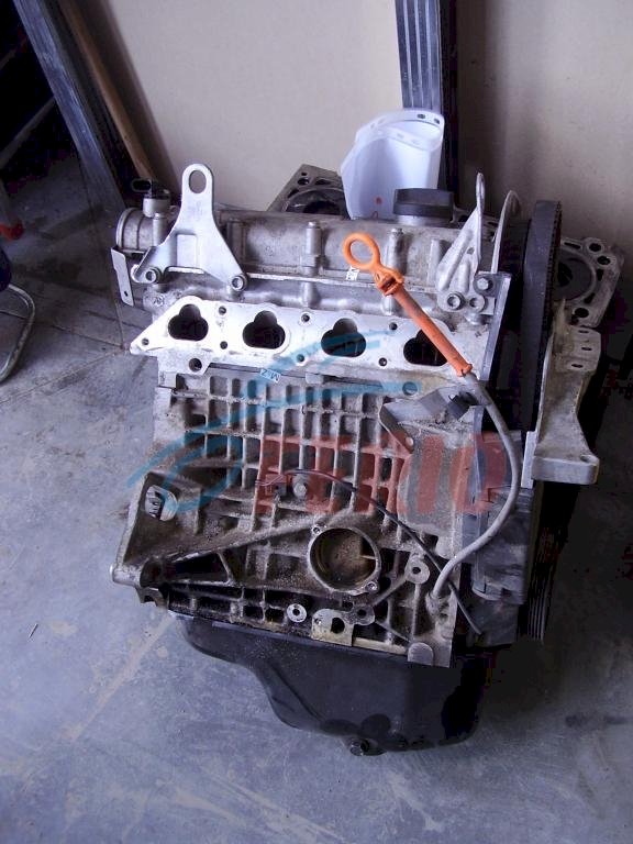 Двигатель (с навесным) для Volkswagen Polo (9N3) 2008 1.4 (BUD 80hp) FWD MT