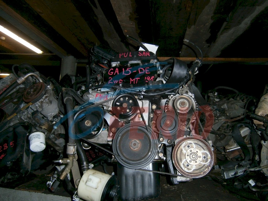 Двигатель (с навесным) для Suzuki Cultus (E-GC21S) 1997 1.5 (G15A 97hp) FWD AT