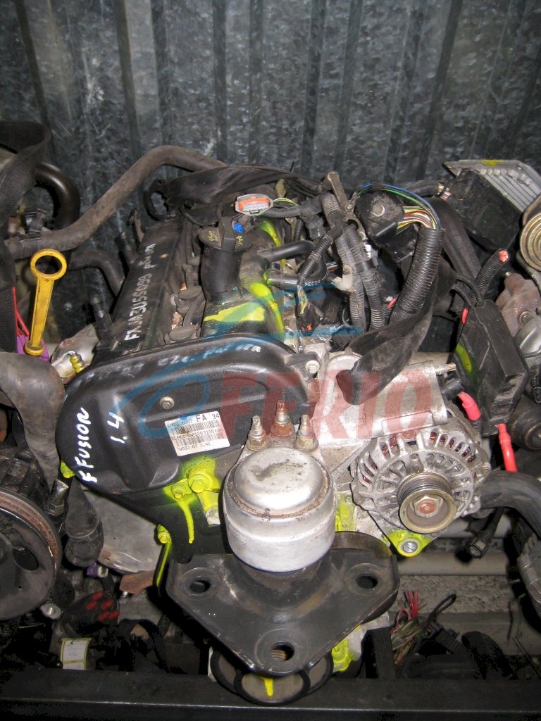 Двигатель (с навесным) для Ford Fusion (JU_) 2007 1.4 (FXJA 80hp) FWD AT