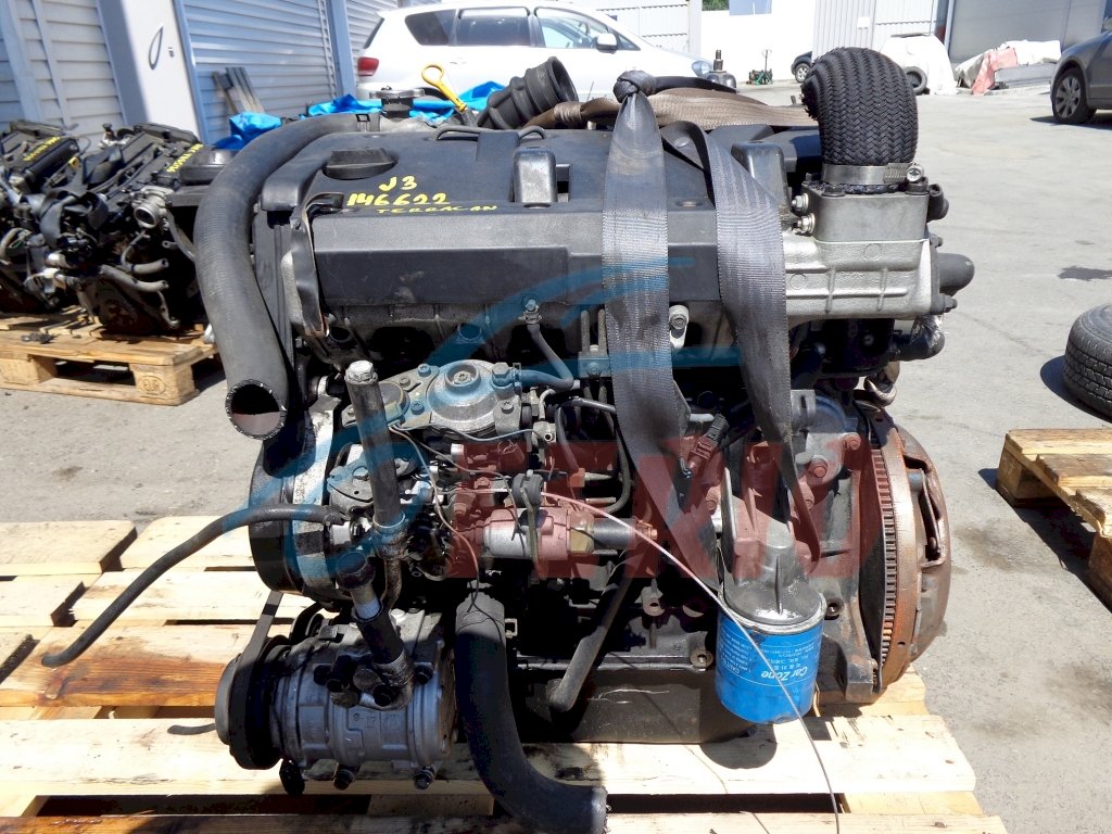 Двигатель (с навесным) для Kia Sedona 2005 2.9d (J3 126hp) FWD AT