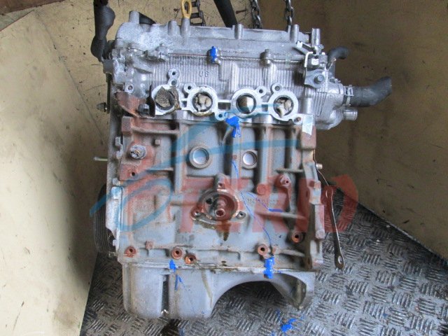 Двигатель (с навесным) для Toyota Yaris (SCP12) 1.3 (2SZ-FE 86hp) FWD MT