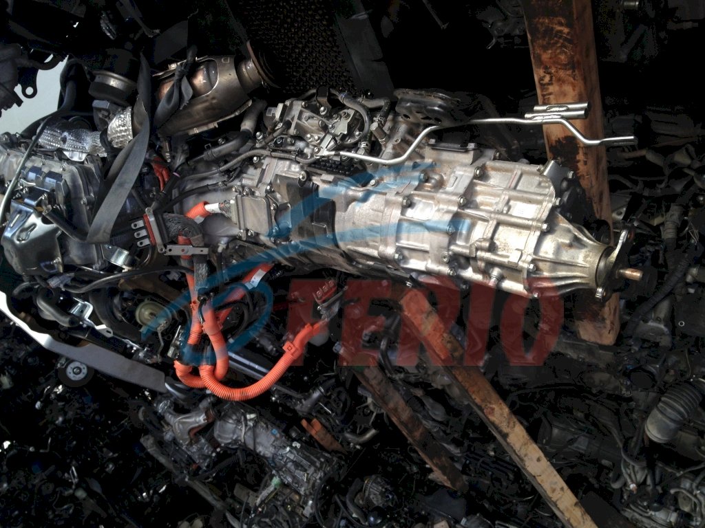 Двигатель (с навесным) для Lexus LS (UVF45) 5.0hyb (2UR-FSE 439hp) 4WD CVT