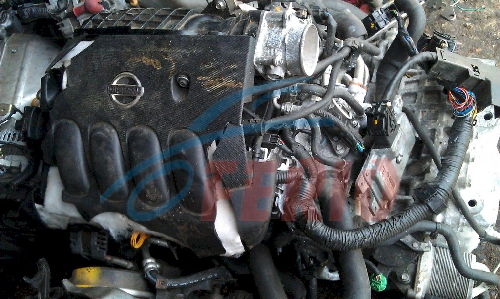 Двигатель (с навесным) для Nissan X-Trail (T31) 2008 2.0 (MR20DE 141hp) 4WD CVT