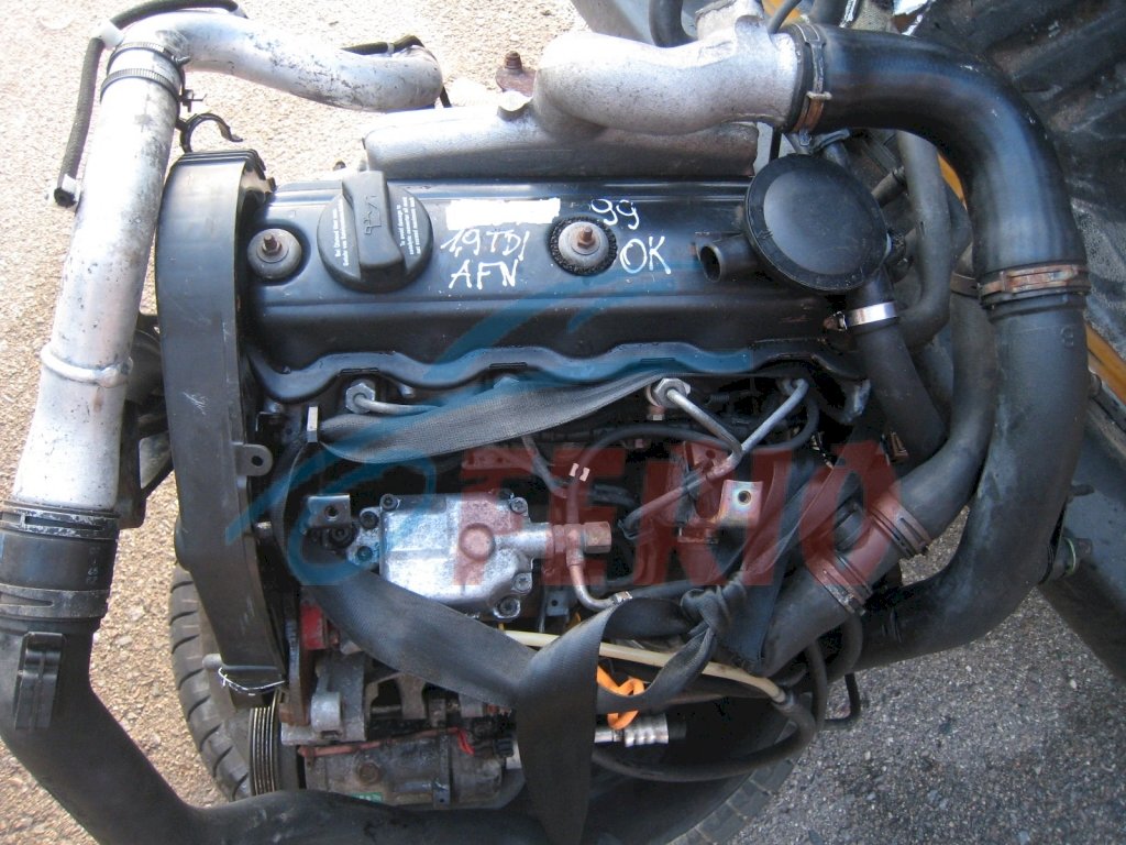 Двигатель (с навесным) для Volkswagen Golf (1H1) 1999 1.9d (AFN 110hp) FWD MT