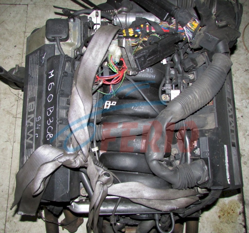 Двигатель (с навесным) для BMW 5er (E34) 1992 3.0 (M60B30 218hp) RWD MT