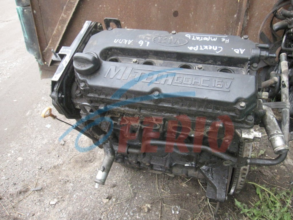 Двигатель (с навесным) для Kia Spectra (SD) 2008 1.6 (S6D 101hp) FWD AT