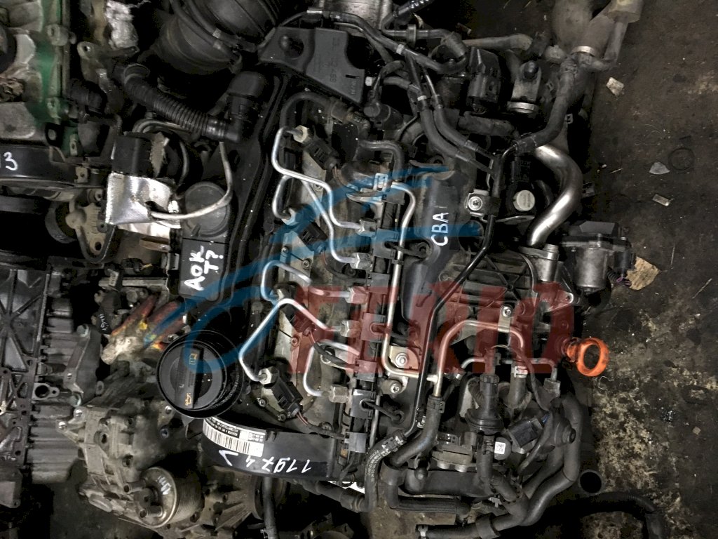 Двигатель (с навесным) для Volkswagen Tiguan (5N1, 5N2) 2010 2.0d (CBAB 140hp) FWD AT