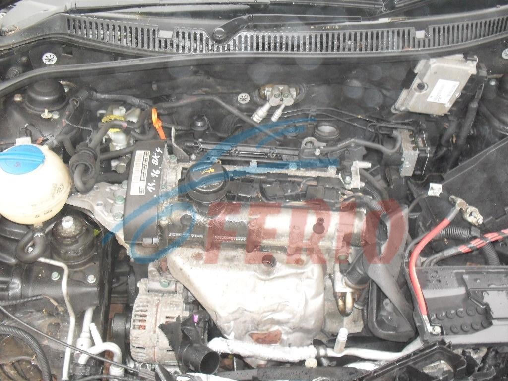 Двигатель (с навесным) для Volkswagen Polo (9N2) 2004 1.4 (BKY 75hp) FWD AT