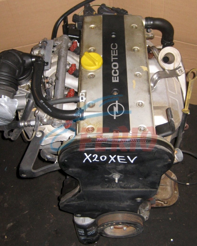 Двигатель (с навесным) для Opel Astra (G F69) 2.0 (X20XEV 136hp) FWD MT