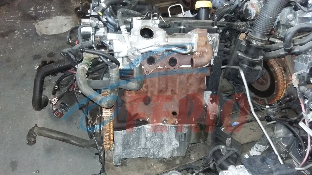 Двигатель (с навесным) для Renault Logan (KS_) 2012 1.5d (K9K 796 86hp) FWD MT
