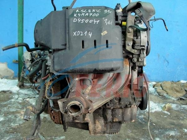 Двигатель (с навесным) для Renault Megane (KA) 1.6 (K4M 107hp) FWD MT
