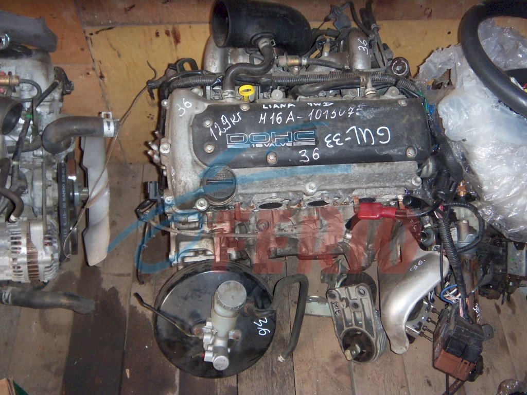 Двигатель для Suzuki SX4 Sedan (GYC21S) 2008 1.6 (M16A 112hp) FWD MT