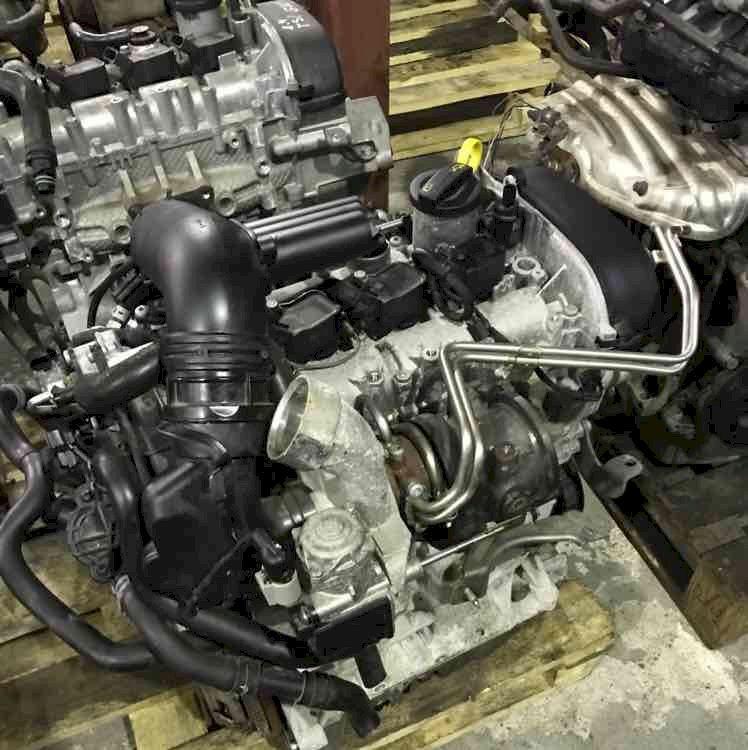 Двигатель (с навесным) для Volkswagen Polo (6R_) 2010 1.2 (CBZB 105hp) FWD AT
