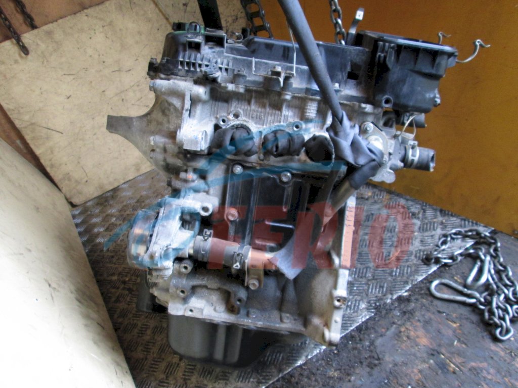 Двигатель (с навесным) для Toyota Aygo (G10) 2006 1.0 (1KR-FE 68hp) FWD MT