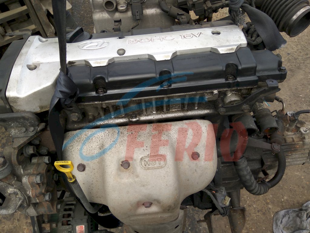 Двигатель для Hyundai Tucson (JM) 2.0 (G4GC 142hp) 4WD AT